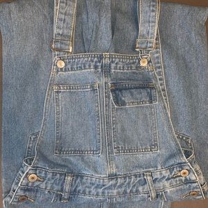 Denim overalls